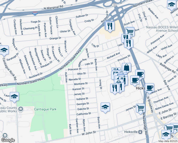 188 Ohio Street, Hicksville NY Walk Score