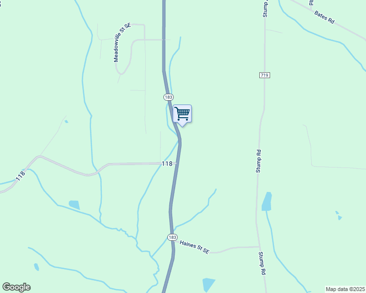 map of restaurants, bars, coffee shops, grocery stores, and more near 1656 Union Avenue Southeast in Minerva