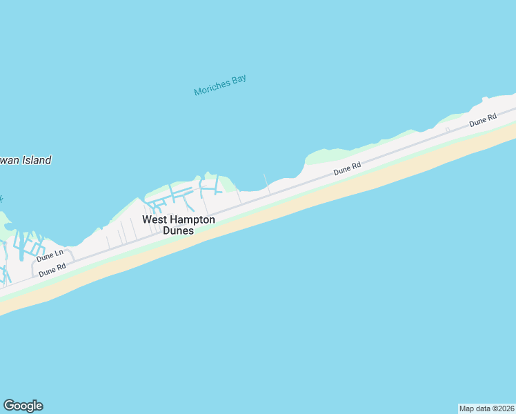 map of restaurants, bars, coffee shops, grocery stores, and more near 780 Dune Road in Westhampton Beach