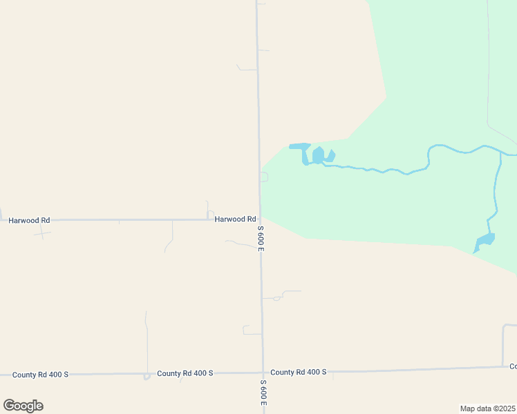 map of restaurants, bars, coffee shops, grocery stores, and more near 3408 South 600 East in Lagro