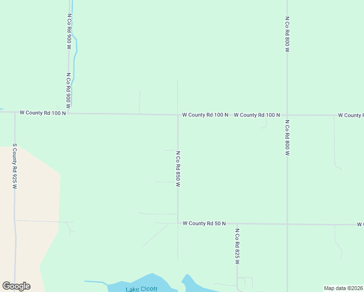 map of restaurants, bars, coffee shops, grocery stores, and more near 738-1798 North Co Road 850 West in Logansport