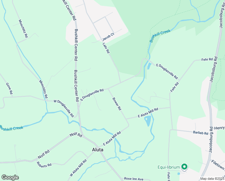 map of restaurants, bars, coffee shops, grocery stores, and more near 650 Bower Road in Nazareth