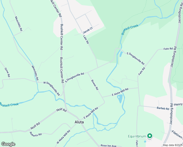 map of restaurants, bars, coffee shops, grocery stores, and more near 650 Bower Road in Nazareth