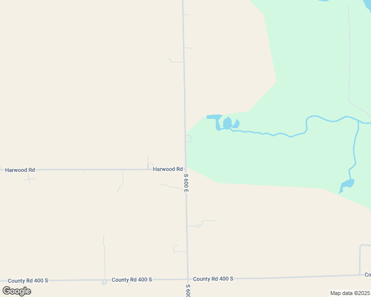 map of restaurants, bars, coffee shops, grocery stores, and more near 3408 South 600 East in Lagro