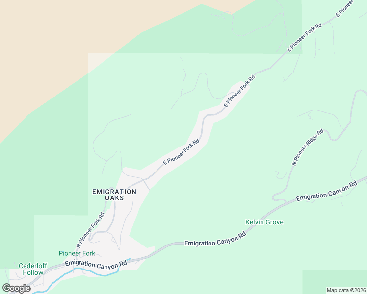 map of restaurants, bars, coffee shops, grocery stores, and more near 5475 East Pioneer Fork Road in Salt Lake City