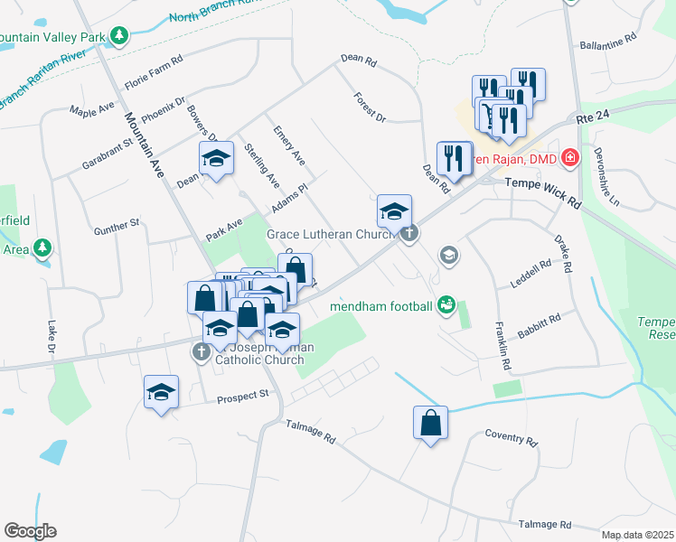 34 East Main Street, Mendham NJ Walk Score