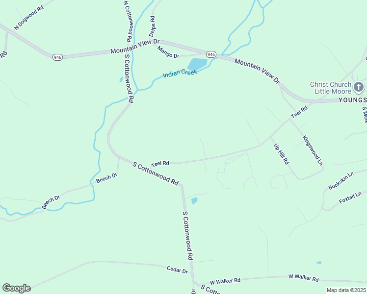map of restaurants, bars, coffee shops, grocery stores, and more near 3498 Teel Road in Walnutport