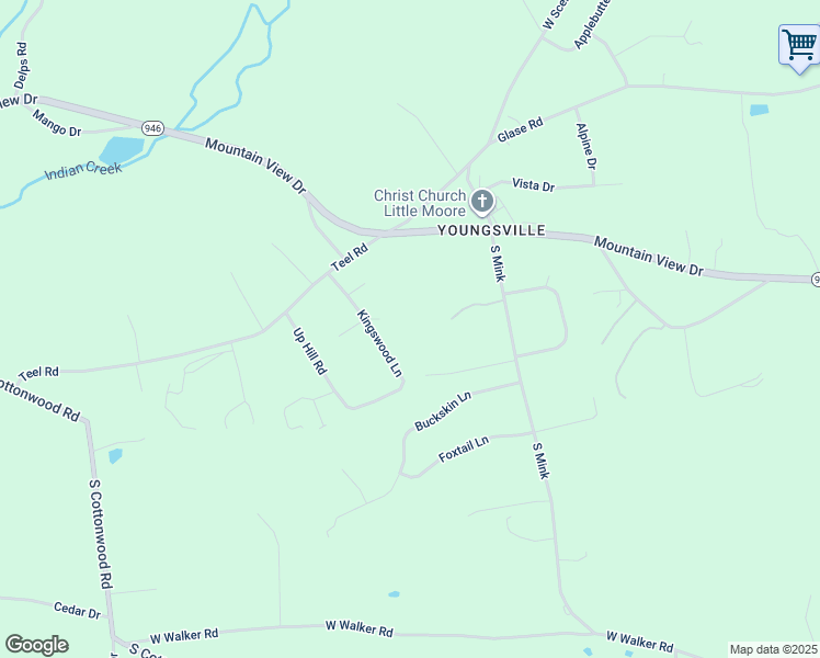 map of restaurants, bars, coffee shops, grocery stores, and more near 858 Kingswood Lane in Danielsville