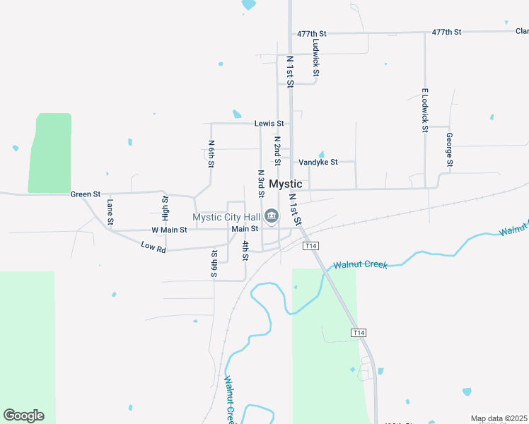 map of restaurants, bars, coffee shops, grocery stores, and more near 100 North 3rd Street in Mystic