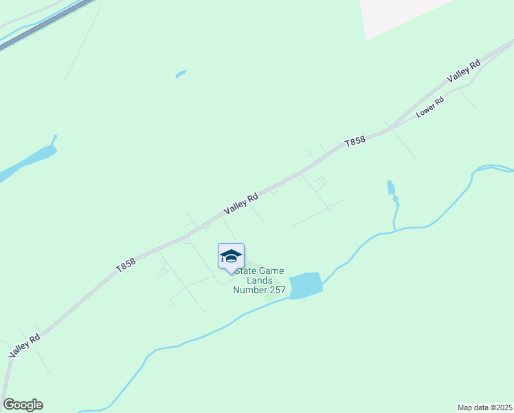 map of restaurants, bars, coffee shops, grocery stores, and more near 1320 Valley Road in Tamaqua