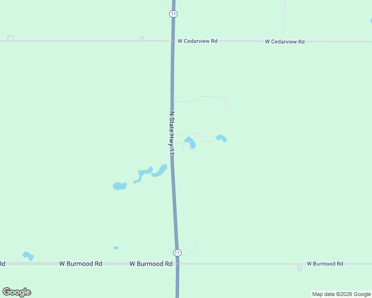 map of restaurants, bars, coffee shops, grocery stores, and more near 10455 North State Highway 11 in Wood River