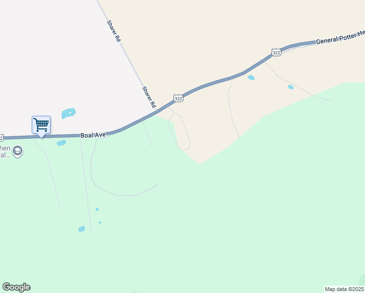 map of restaurants, bars, coffee shops, grocery stores, and more near 246 Timberwood Trail in Centre Hall