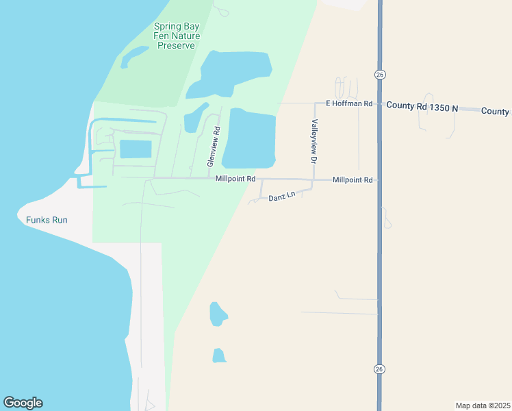 map of restaurants, bars, coffee shops, grocery stores, and more near 51 Millpoint Road in East Peoria