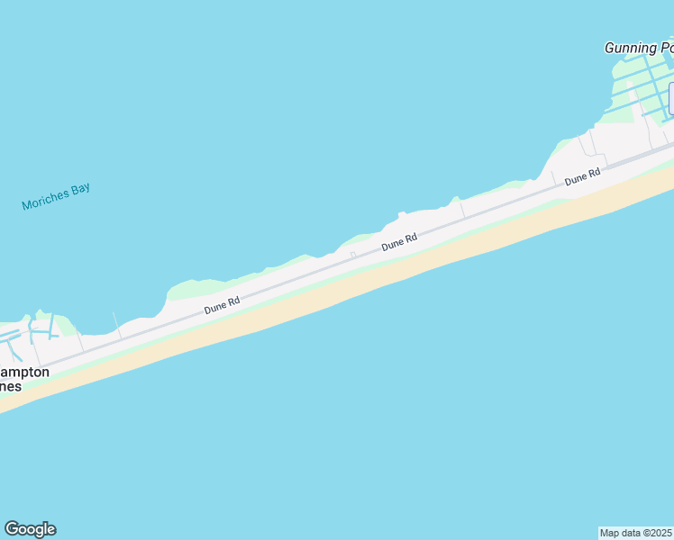 map of restaurants, bars, coffee shops, grocery stores, and more near 687 Dune Road in Westhampton Beach