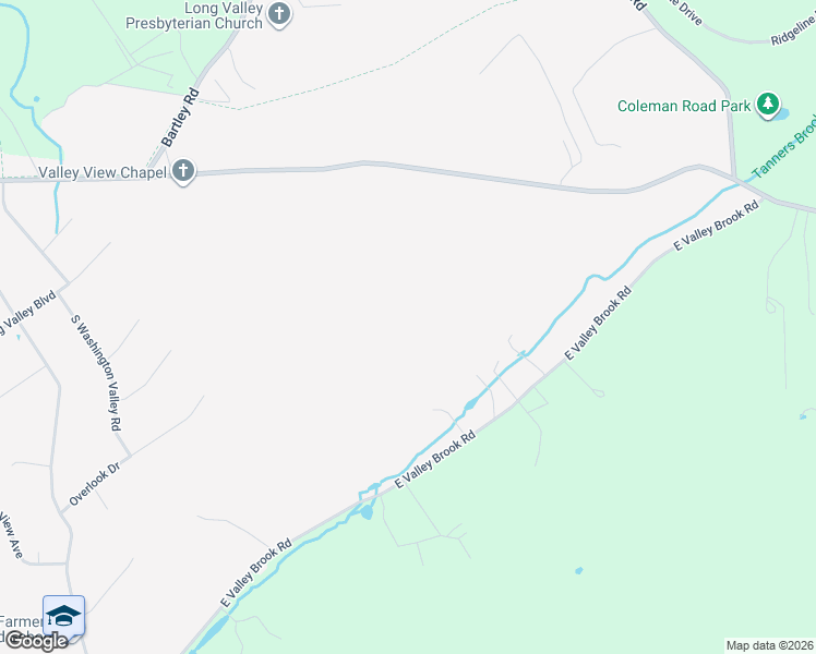 map of restaurants, bars, coffee shops, grocery stores, and more near 138 East Valley Brook Road in Washington Township