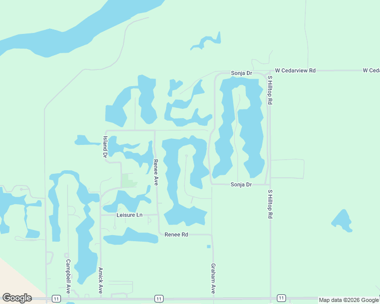 map of restaurants, bars, coffee shops, grocery stores, and more near 411 Sunset Drive in Doniphan