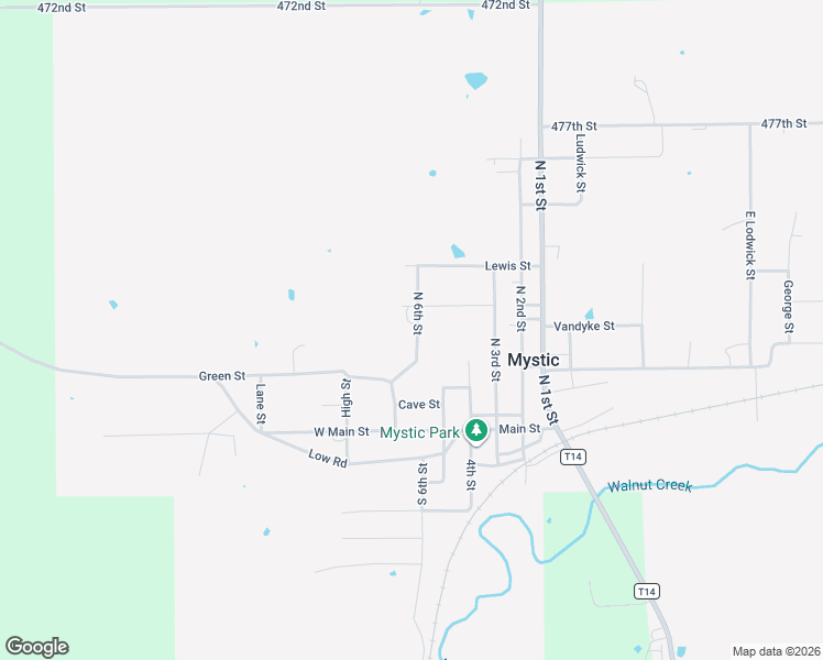 map of restaurants, bars, coffee shops, grocery stores, and more near 205 North 6th Street in Mystic