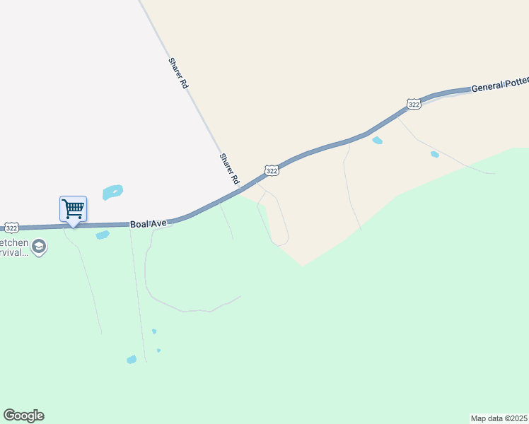map of restaurants, bars, coffee shops, grocery stores, and more near 298 Timberwood Trail in Boalsburg