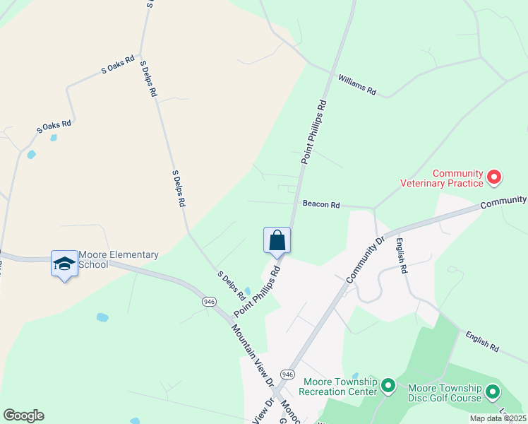 map of restaurants, bars, coffee shops, grocery stores, and more near 737 Sr4013 in Bath
