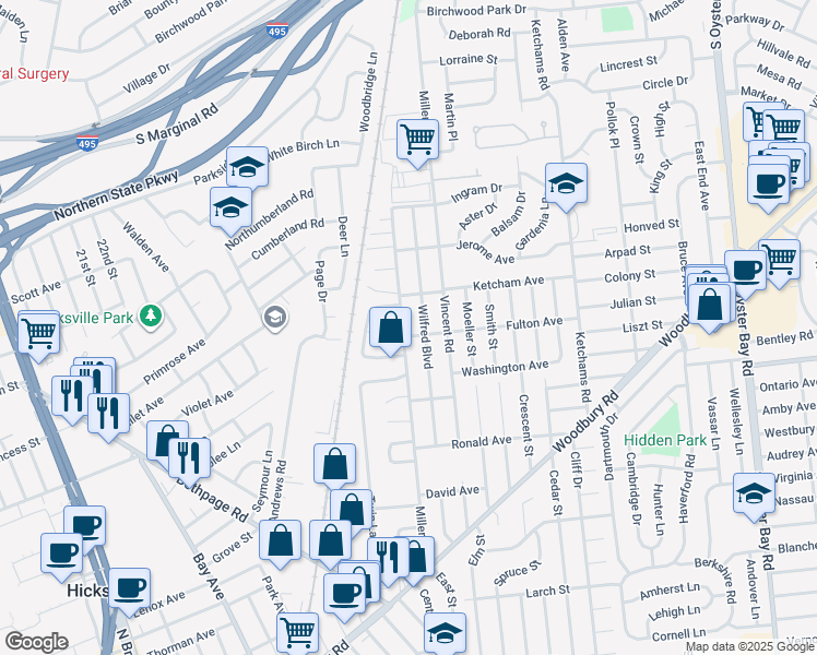 123 Miller Road, Hicksville NY Walk Score
