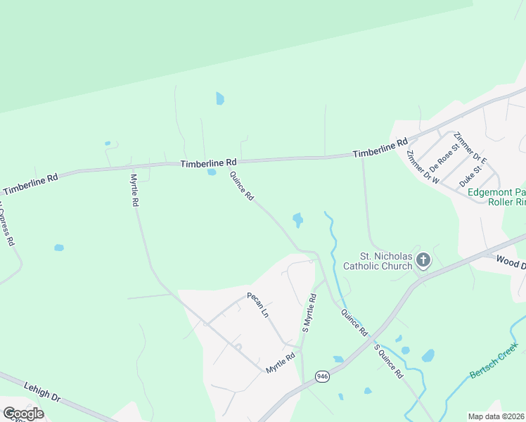 map of restaurants, bars, coffee shops, grocery stores, and more near 1225 Quince Road in Walnutport