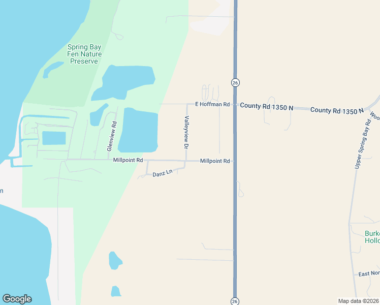 map of restaurants, bars, coffee shops, grocery stores, and more near 1300-1398 Valleyview Dr in East Peoria