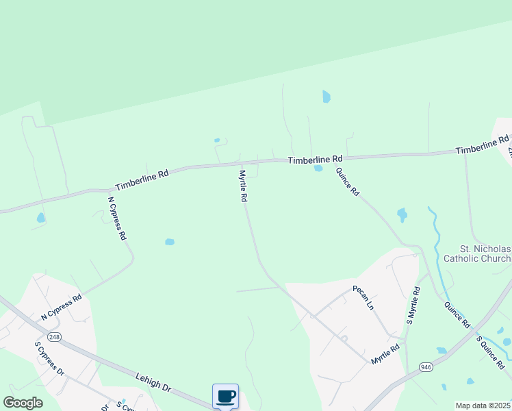 map of restaurants, bars, coffee shops, grocery stores, and more near 1248 Myrtle Road in Walnutport