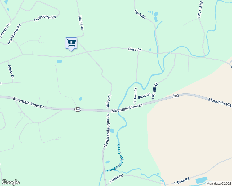 map of restaurants, bars, coffee shops, grocery stores, and more near 846 Bigley Road in Danielsville