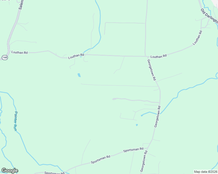 map of restaurants, bars, coffee shops, grocery stores, and more near 463 Georgetown Road in Darlington