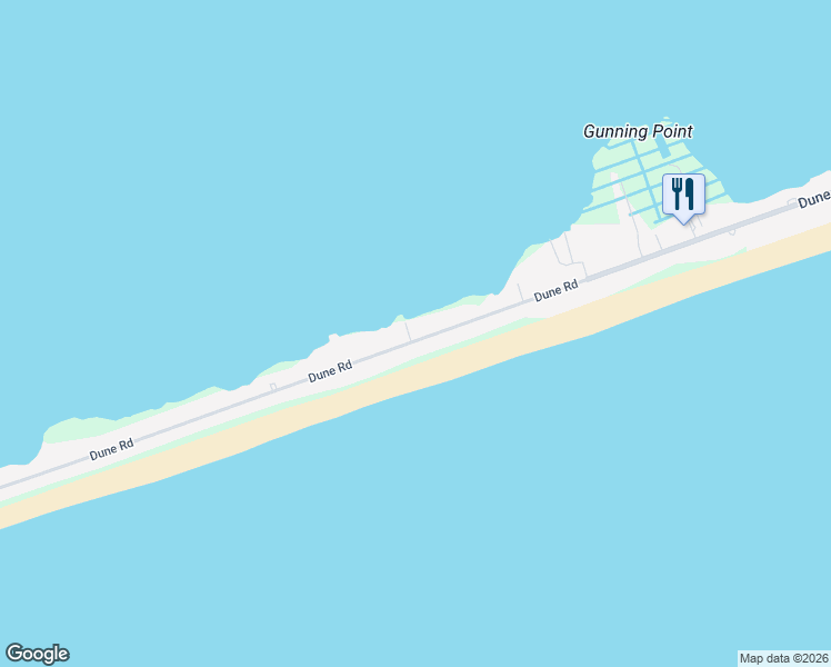 map of restaurants, bars, coffee shops, grocery stores, and more near 632 Dune Road in Westhampton Beach