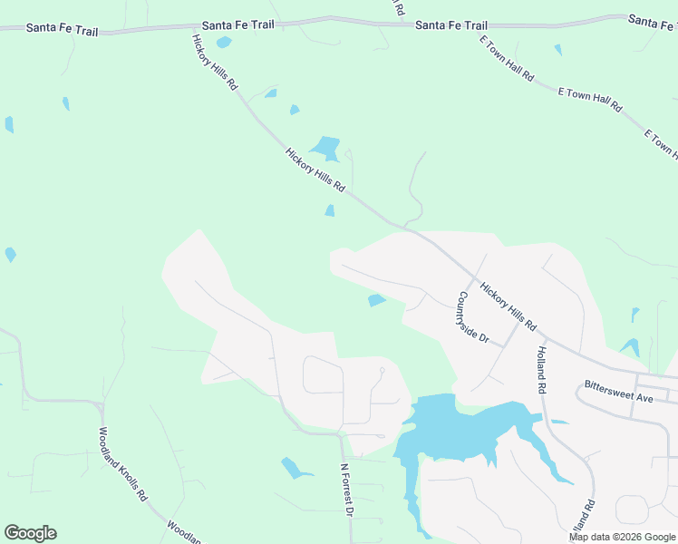 map of restaurants, bars, coffee shops, grocery stores, and more near 1004 Hickory Creek Court in Metamora
