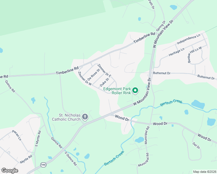 map of restaurants, bars, coffee shops, grocery stores, and more near 138 Princess Street in Walnutport