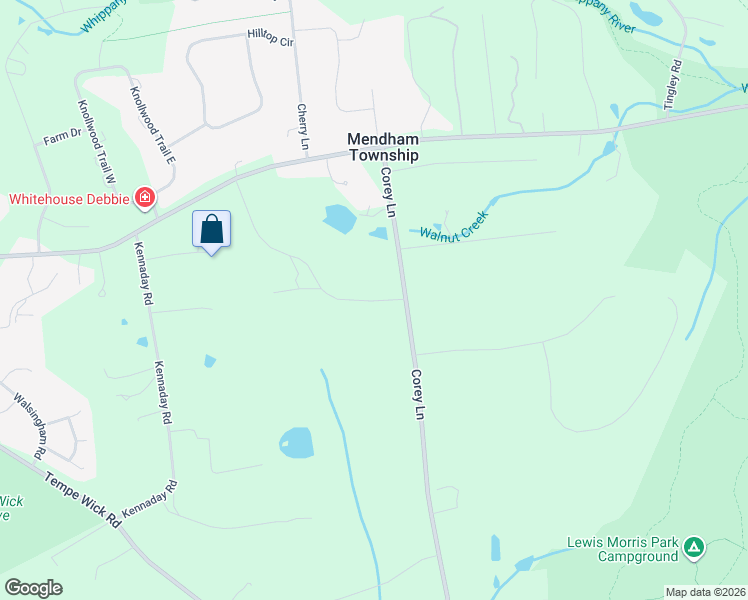 map of restaurants, bars, coffee shops, grocery stores, and more near 19 Yardley Road in Mendham