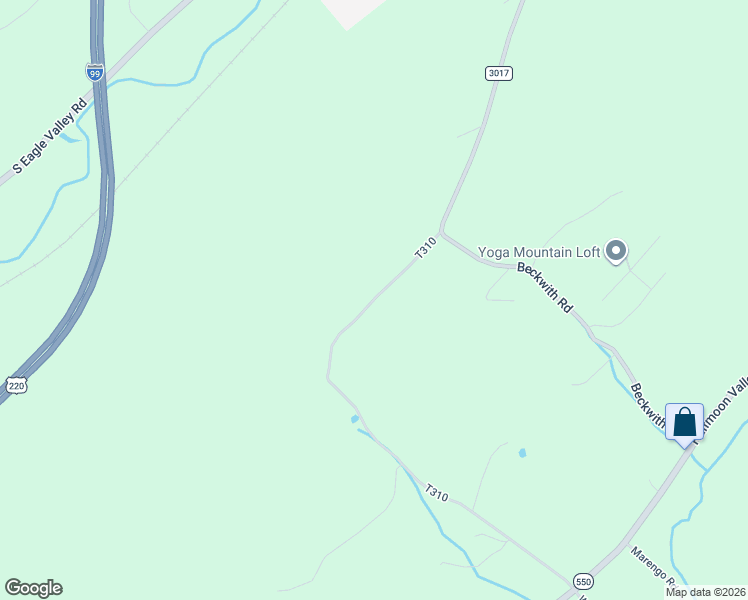 map of restaurants, bars, coffee shops, grocery stores, and more near T310 in Port Matilda