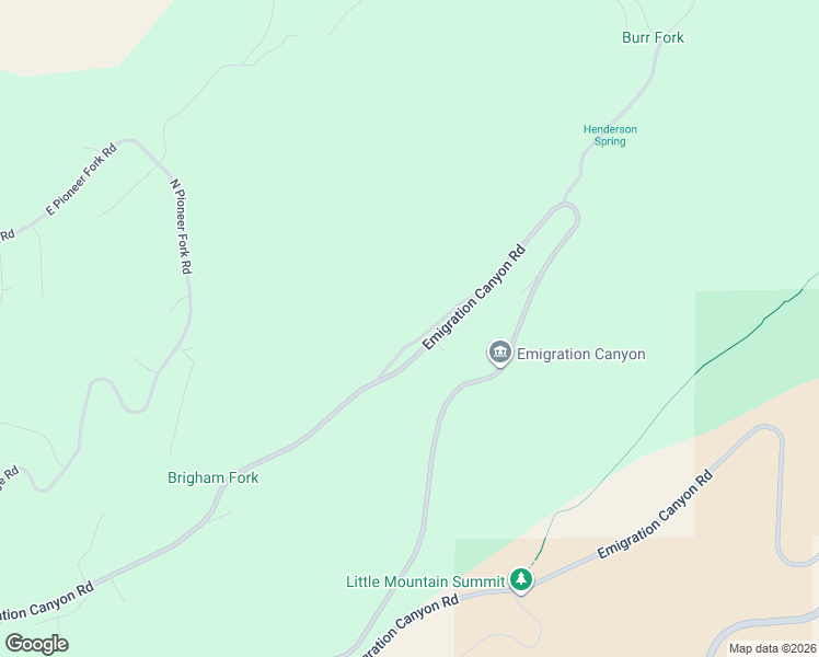 map of restaurants, bars, coffee shops, grocery stores, and more near 6641 Emigration Canyon Road in Salt Lake City