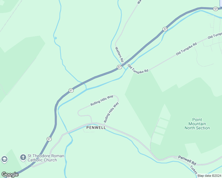 map of restaurants, bars, coffee shops, grocery stores, and more near 1062 New Jersey 57 in Port Murray