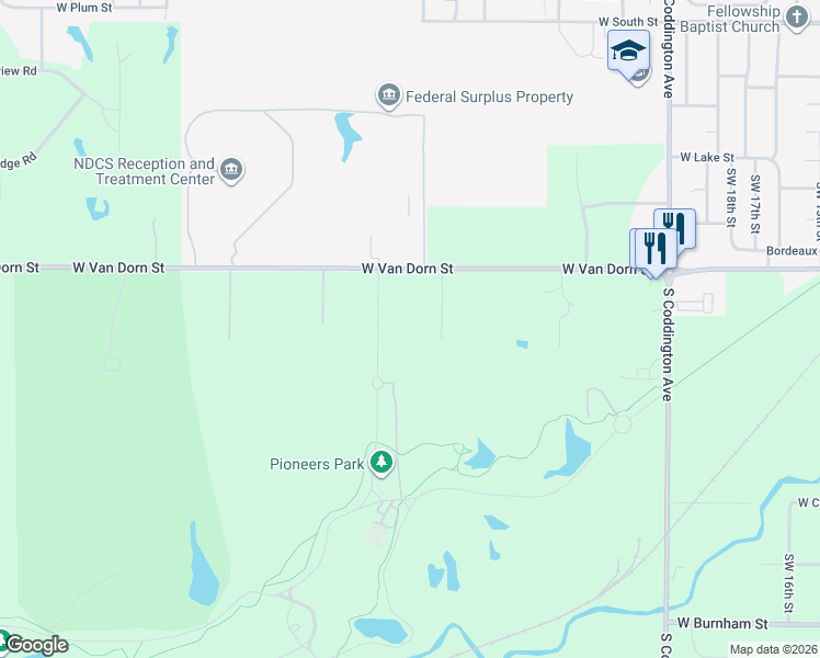 map of restaurants, bars, coffee shops, grocery stores, and more near 2811 Forestview Circle in Lincoln
