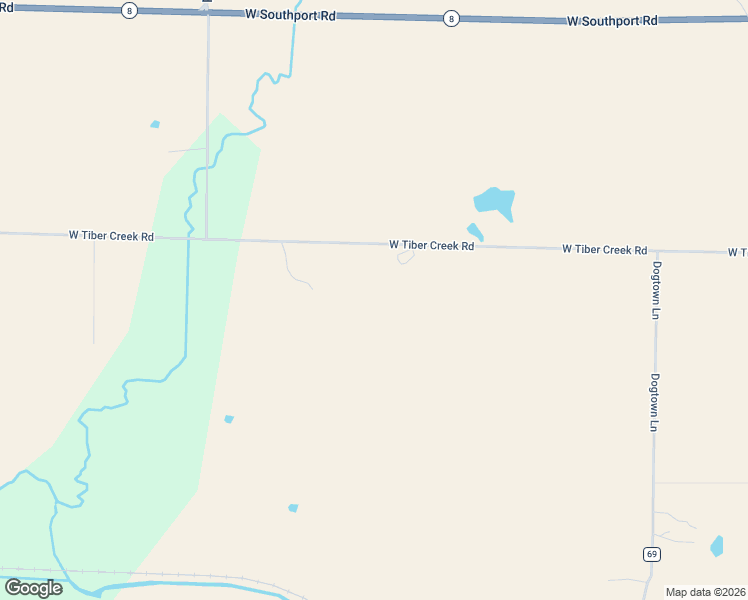 map of restaurants, bars, coffee shops, grocery stores, and more near 20574 West Tiber Creek Road in Elmwood