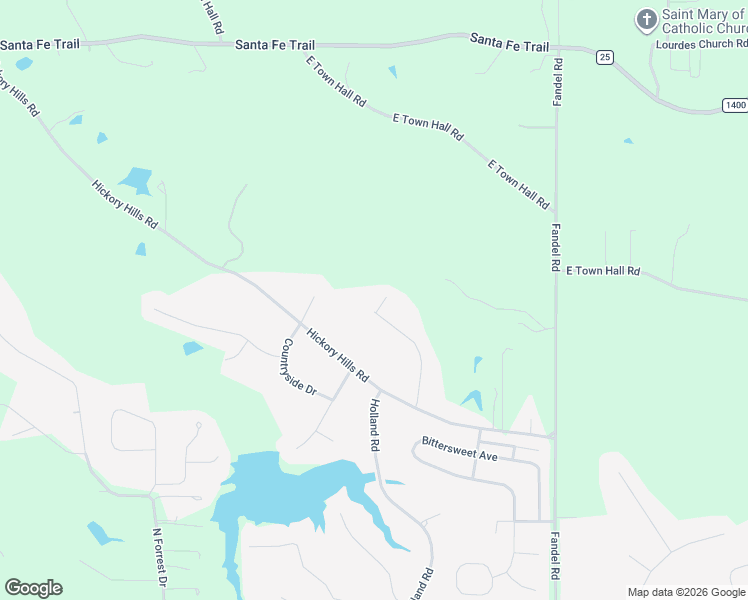 map of restaurants, bars, coffee shops, grocery stores, and more near 1340 Independence Court in Germantown Hills