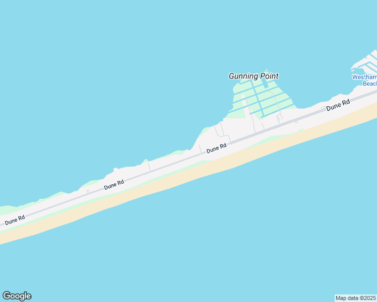 map of restaurants, bars, coffee shops, grocery stores, and more near 600 Dune Road in Westhampton Beach