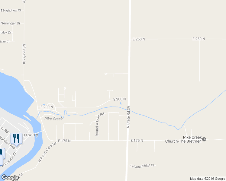map of restaurants, bars, coffee shops, grocery stores, and more near 2139 Jeremy Drive in Monticello