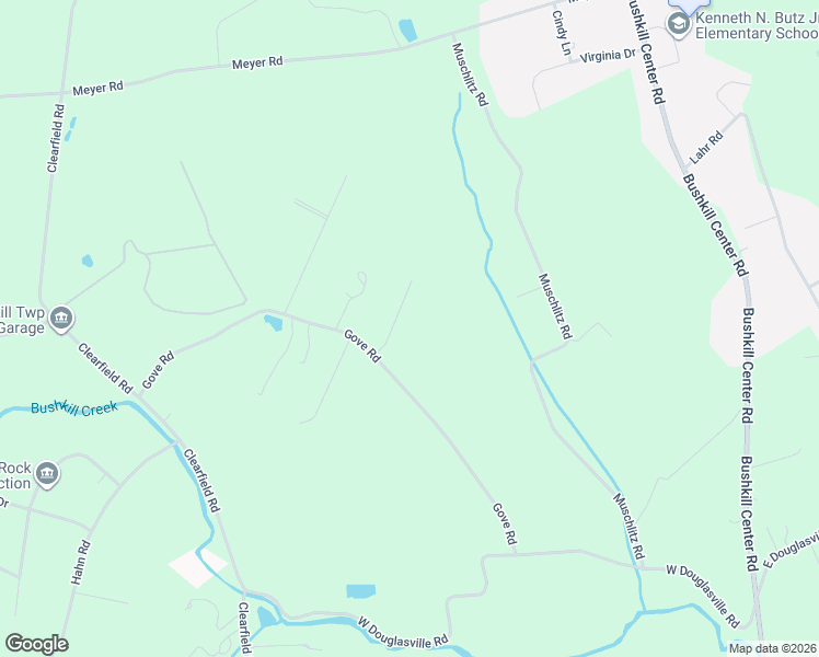 map of restaurants, bars, coffee shops, grocery stores, and more near 114 Dischinat Drive in Nazareth