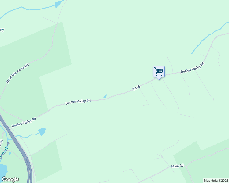 map of restaurants, bars, coffee shops, grocery stores, and more near 265 Decker Valley Road in Spring Mills