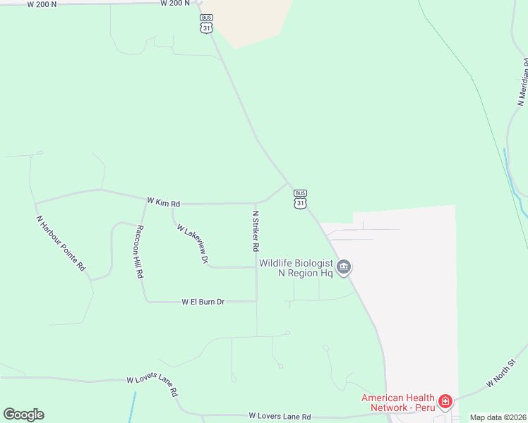 map of restaurants, bars, coffee shops, grocery stores, and more near 27-33 Striker Road in Peru