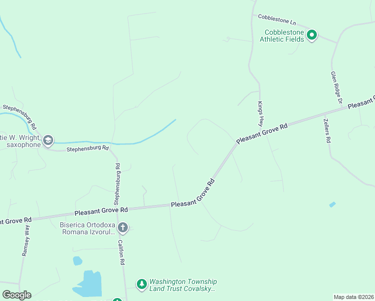 map of restaurants, bars, coffee shops, grocery stores, and more near 18 Middlesworth Farm Road in Washington Township