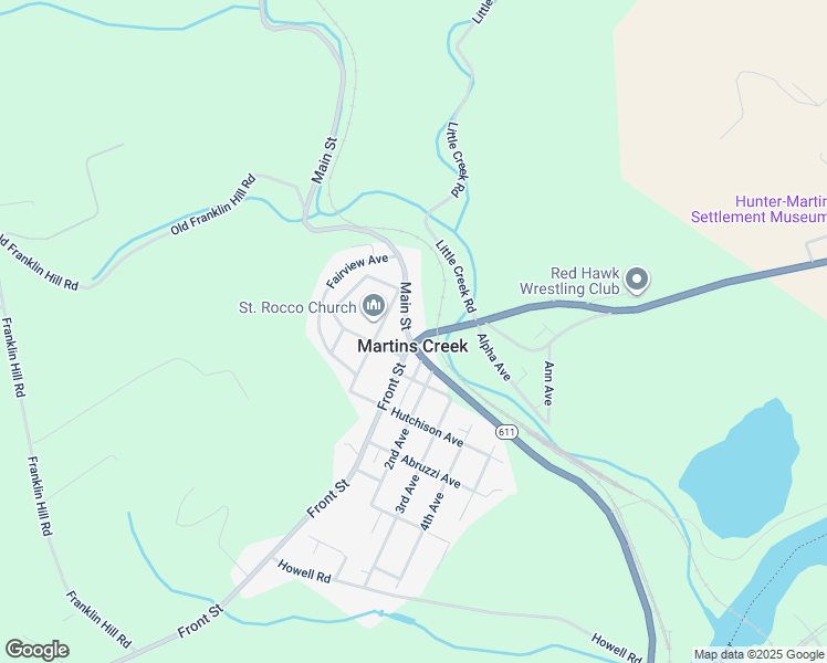 map of restaurants, bars, coffee shops, grocery stores, and more near 6635 Main Street in Bangor