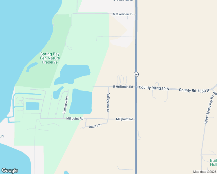 map of restaurants, bars, coffee shops, grocery stores, and more near 1398 Valleyview Drive in East Peoria