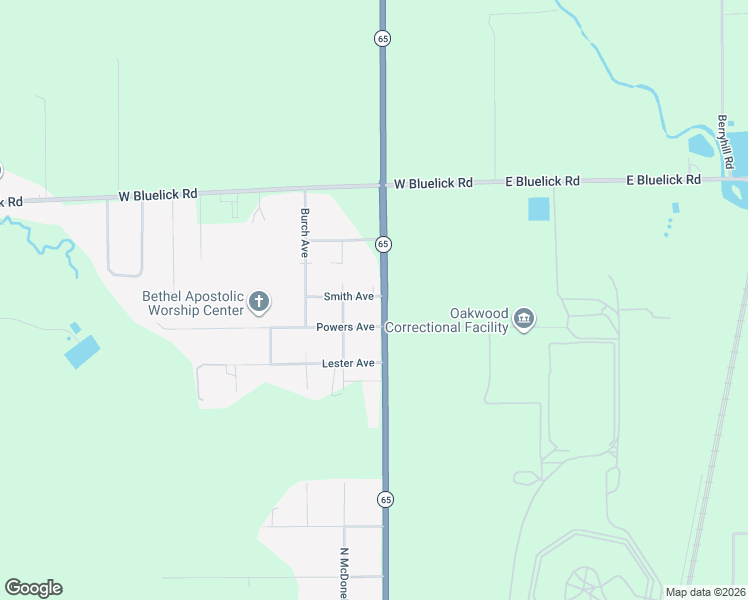 map of restaurants, bars, coffee shops, grocery stores, and more near 312 Smith Ave in Lima