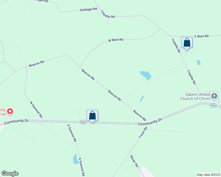 map of restaurants, bars, coffee shops, grocery stores, and more near 2372 Beacon Road in Bath