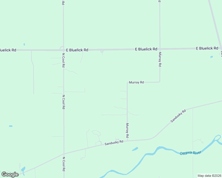 map of restaurants, bars, coffee shops, grocery stores, and more near 3185 Murray Road in Lima